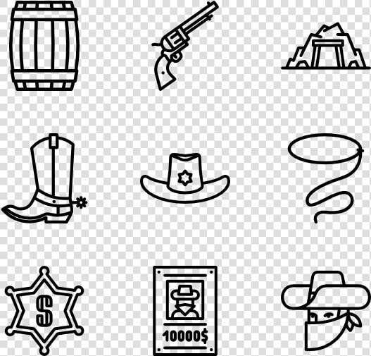 Wild West   Suitcase Icon Transparent Background  HD Png DownloadTransparent PNG