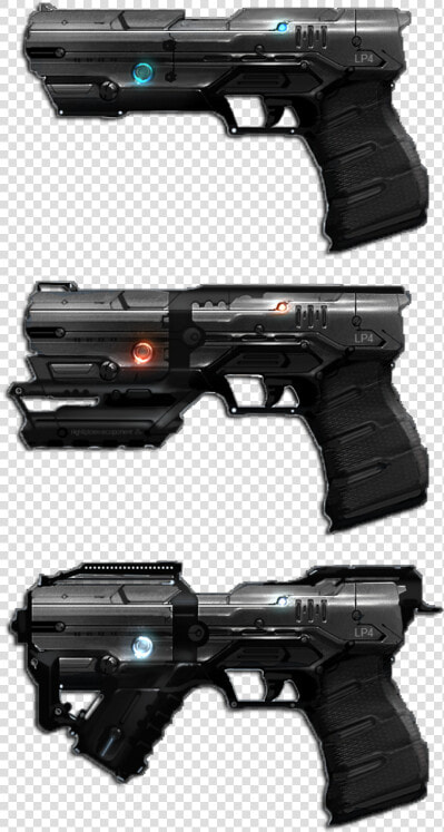 Sci Fi Futuristic Pistol  HD Png DownloadTransparent PNG