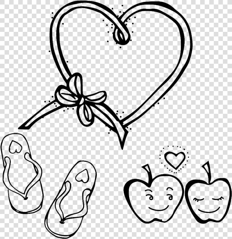 Blanco Y Negro Pintado A Mano En Forma De Corazon Amor   Heart  HD Png DownloadTransparent PNG