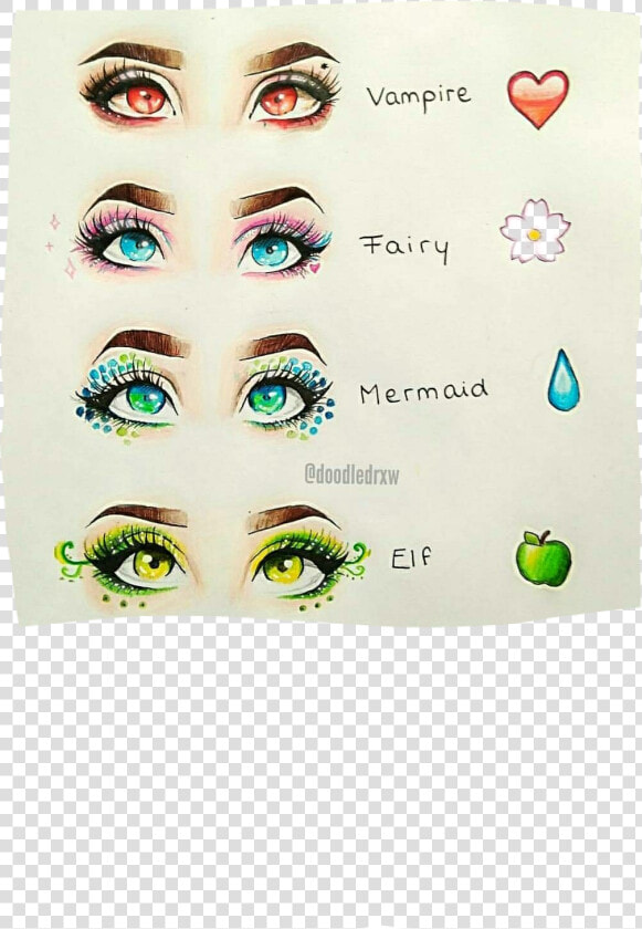  eyes  vampire  redeyes  blue  greeneyes   Eye Ideas Drawing  HD Png DownloadTransparent PNG