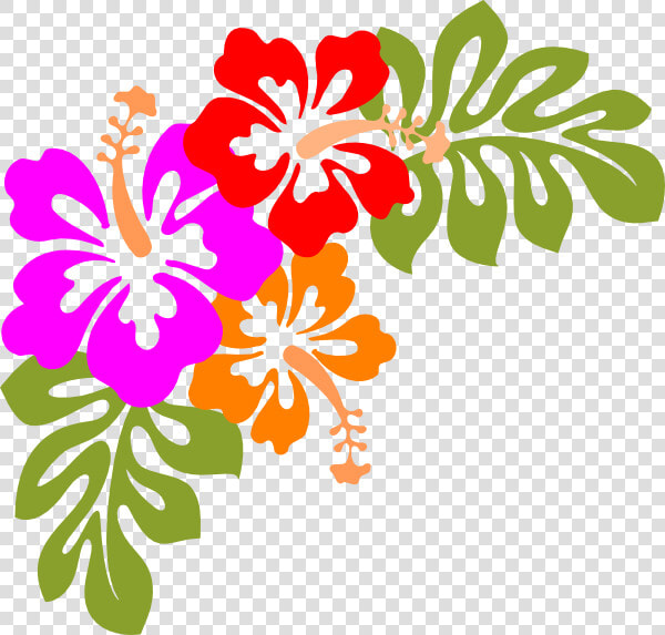 Compass Lodge Luau   Hawaiian Flowers Clip Art  HD Png DownloadTransparent PNG