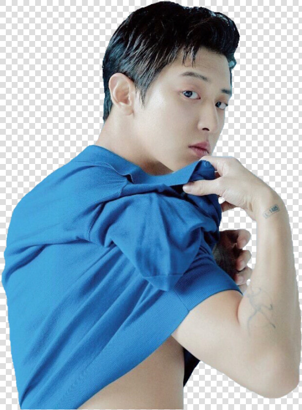  exo  chanyeol  wkorea  photoshoot  blue  sexy  handsome   Chanyeol Sexy  HD Png DownloadTransparent PNG