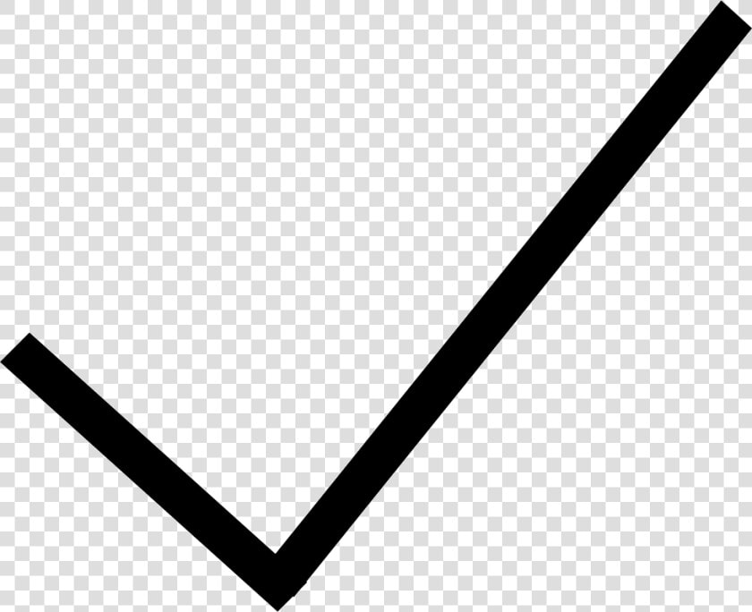 Clip Art Tick Symbol   Black Tick Symbol No Background  HD Png DownloadTransparent PNG