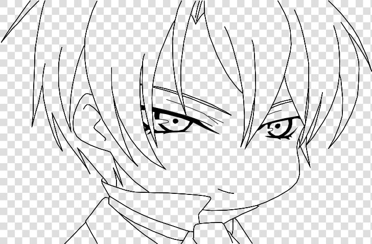 Getting Back To Createandy Warhols Drawing Full Color   Anime With No Colors  HD Png DownloadTransparent PNG