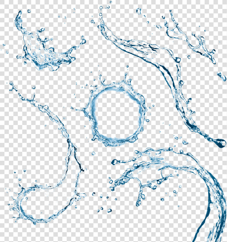 Agua Png By Eross 666   Water Splash Top View  Transparent PngTransparent PNG