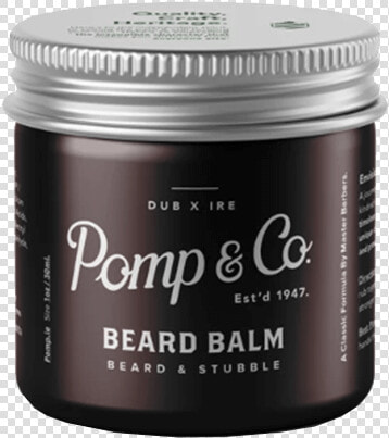 Pomp  amp  Co Supreme Beard Balm 60ml   Pomo  amp  Co Barber  HD Png DownloadTransparent PNG