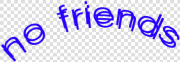  friends  adesivo  sad  sadness  nofriends  tumblr   Majorelle Blue  HD Png DownloadTransparent PNG
