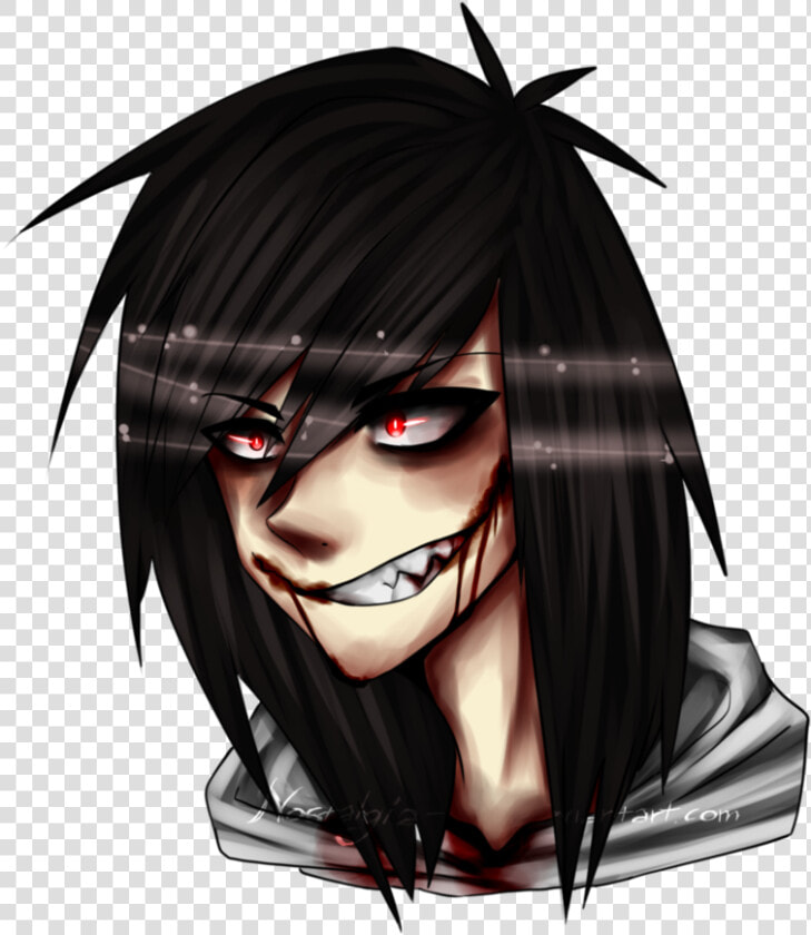 Drawing Creepy Creative   Jeff The Killer Drawing  HD Png DownloadTransparent PNG