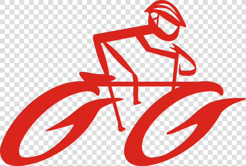 Cyclist On Bike Clip Arts   Racing Bicycle Clip Art  HD Png DownloadTransparent PNG