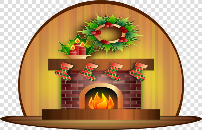 Clipart Kamin Weihnachten  HD Png DownloadTransparent PNG