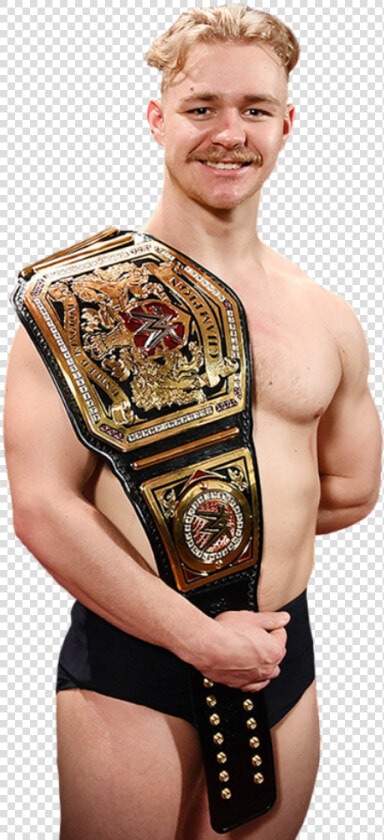 Tyler Bate With Wwe Championship   Tyler Bate Wwe Uk Champion  HD Png DownloadTransparent PNG