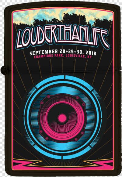 Louder Than Life 2018 Zippo   Louder Than Life Zippo  HD Png DownloadTransparent PNG