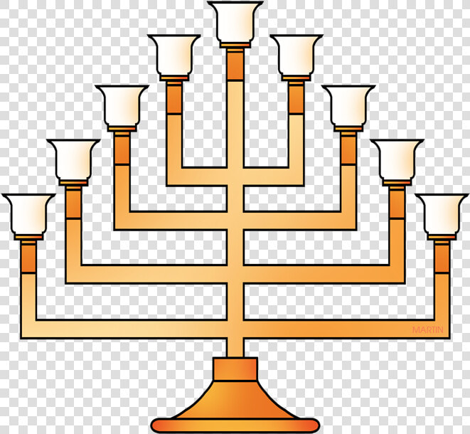 Menorah   Phillip Martin Clip Hanukkah  HD Png DownloadTransparent PNG