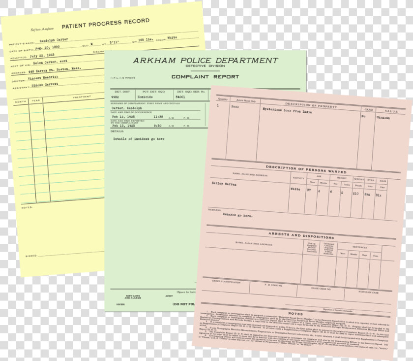 Prop Police Documents  HD Png DownloadTransparent PNG