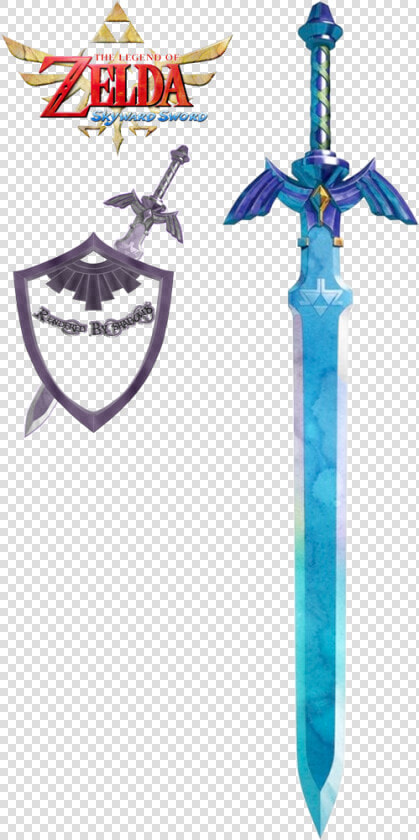 The Legend Of Zelda   Skyward Sword Master Sword  HD Png DownloadTransparent PNG