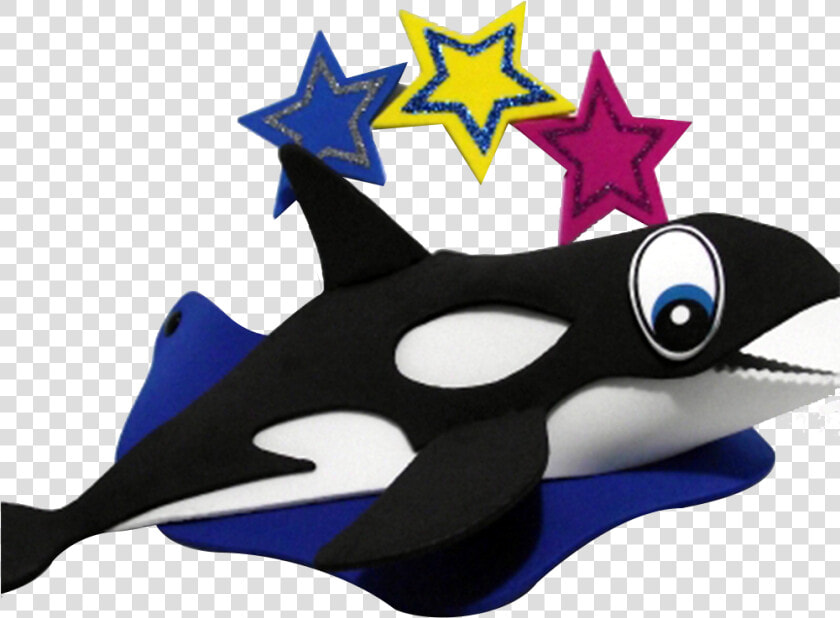 Killer Whale Visor   Stuffed Toy  HD Png DownloadTransparent PNG
