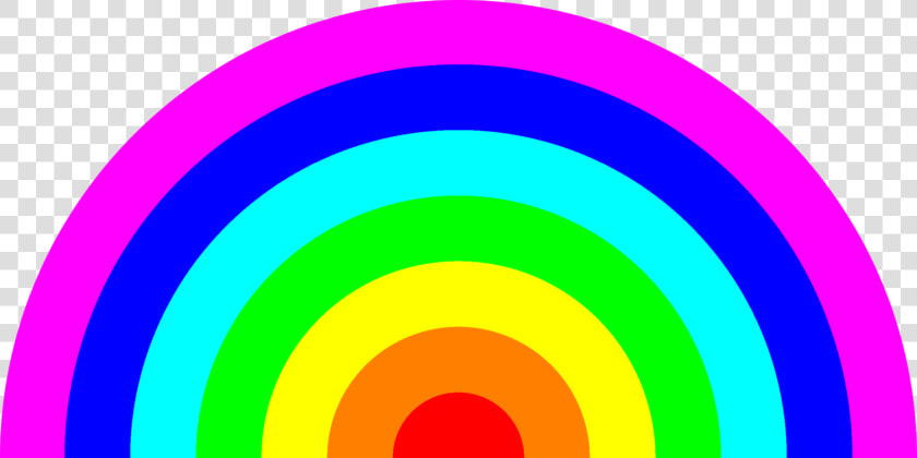 Transparent Orange Circle Png   Seven Colours Of The Rainbow  Png DownloadTransparent PNG
