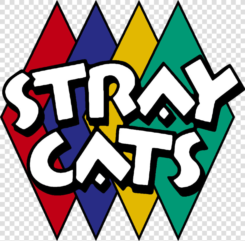 Rockabilly Stray Cats Vintage Band Logo 1980s Rock   Rockabilly Bands Logo  HD Png DownloadTransparent PNG