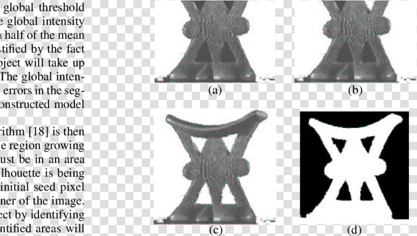 Silhouette Extraction Region Growing With Initial Seed   Throne  HD Png DownloadTransparent PNG