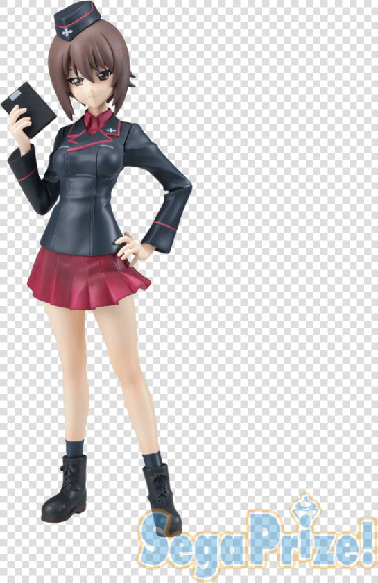 Sega Maho Nishizumi Pm Figure   Girls Und Panzer Kuromorimine  HD Png DownloadTransparent PNG