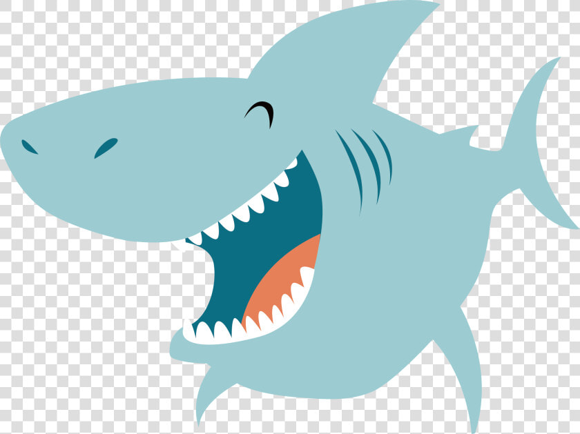 Requiem Shark Cartoon   Shark Cartoon No Background  HD Png DownloadTransparent PNG