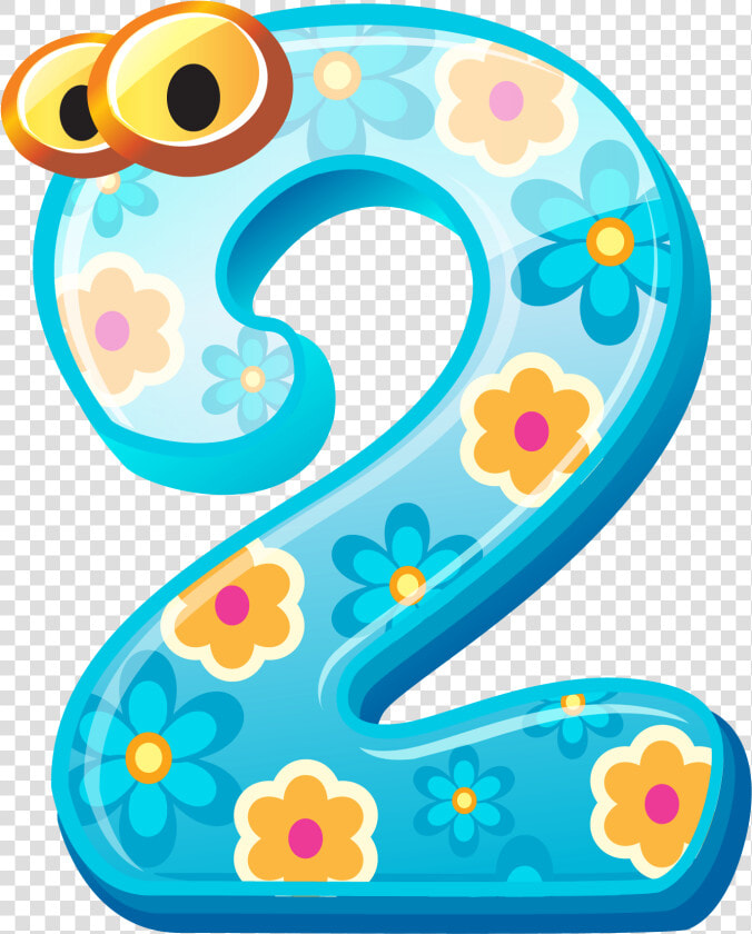 Cute Two Png Image   Numbers 2 Clipart  Transparent PngTransparent PNG