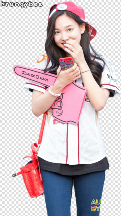 Accessory smile beanie   Nayeon Twice Png 2018  Transparent PngTransparent PNG