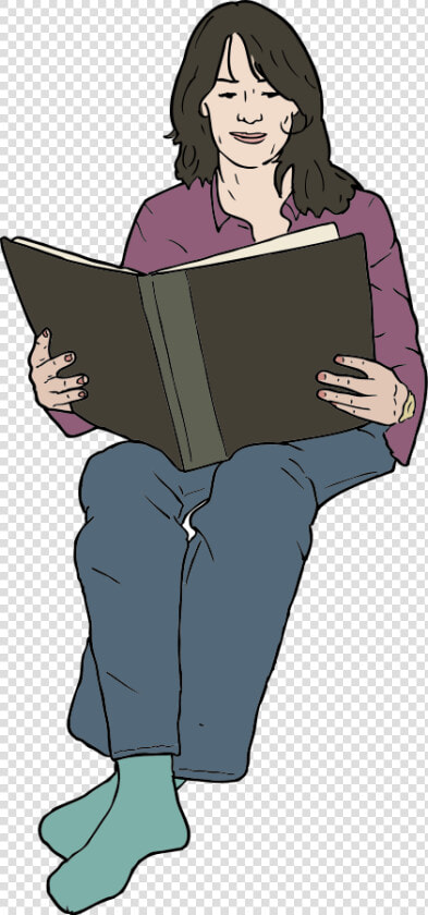 Michelle Kempner Reading Svg Clip Arts   Clipart Woman Reading  HD Png DownloadTransparent PNG