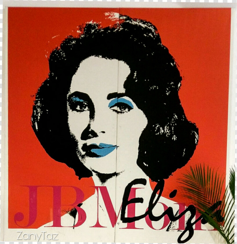  elizabethtaylor  popart  poster  red  celebrity  elizabeth   Poster  HD Png DownloadTransparent PNG