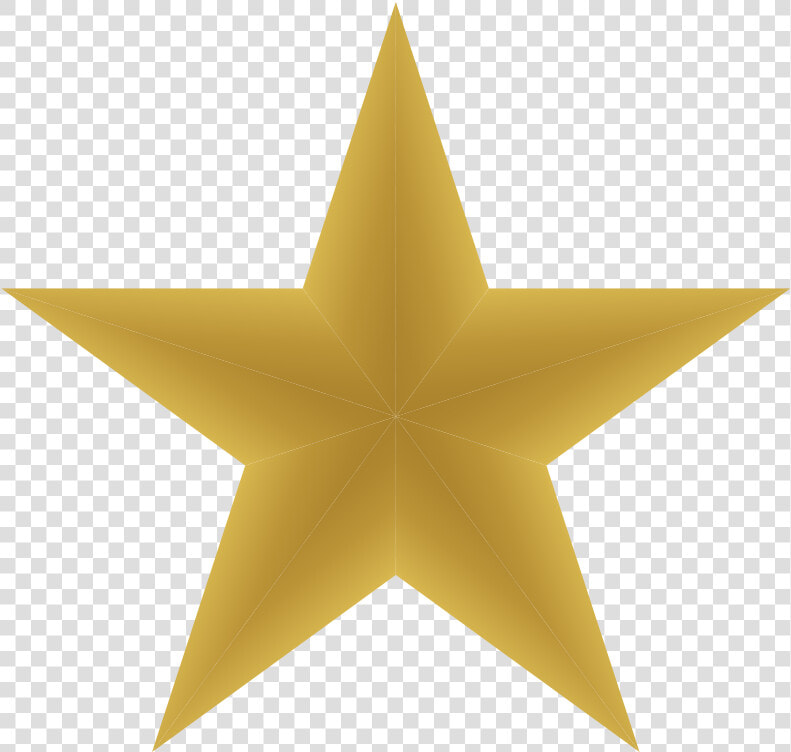 Shooting Star Clipart Golden Star   Gold Five Pointed Star  HD Png DownloadTransparent PNG