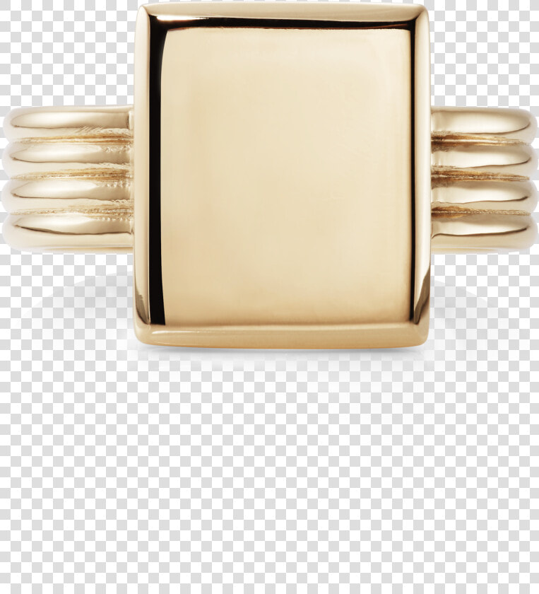 Era Signet Ring 9ct Yellow Gold  HD Png DownloadTransparent PNG