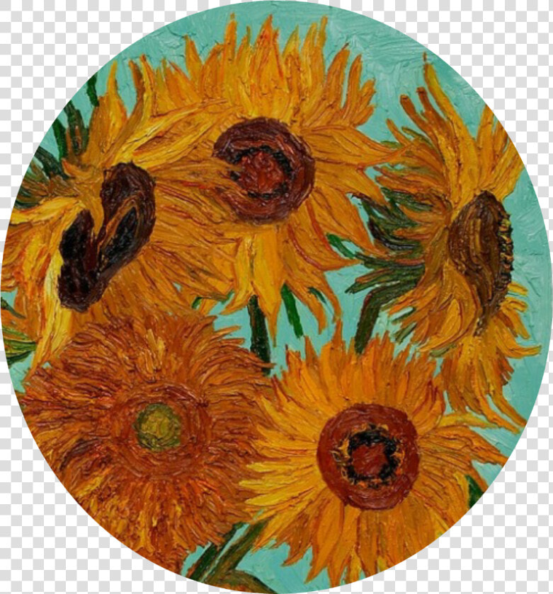  vangogh  vincentvangogh  lovingvincent  sunflowers   Van Gogh Sunflowers Aesthetic  HD Png DownloadTransparent PNG