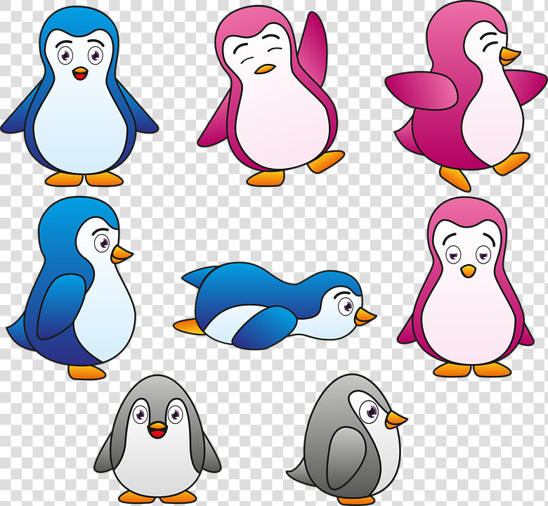 Animales En Caricatura Machos Y Hembras  HD Png DownloadTransparent PNG