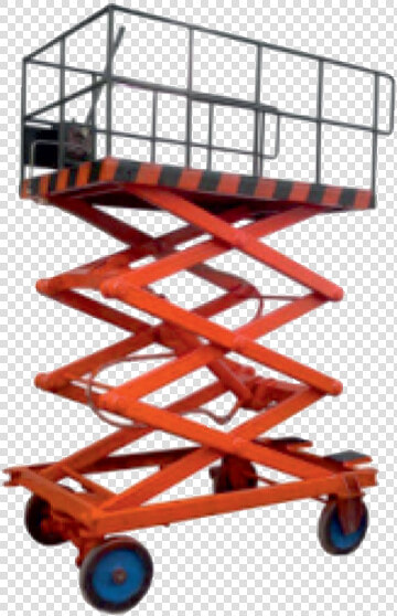 Mobile Scissor Lift  HD Png DownloadTransparent PNG