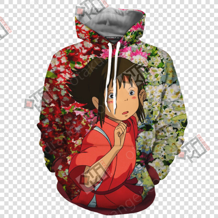 Spirited Away Ogino Chihiro And Haku 3d Hoodie   Chihiro Hoodie  HD Png DownloadTransparent PNG