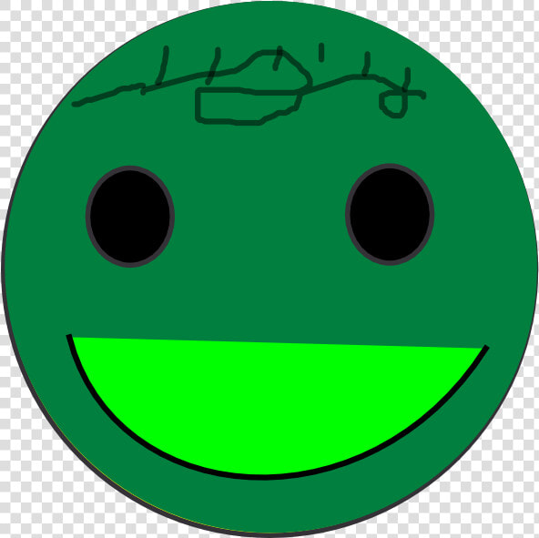 Green Smily Face Svg Clip Arts   Smiley  HD Png DownloadTransparent PNG