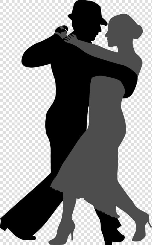 Tango Ballroom Dance Silhouette   Ballroom Dancer Silhouette  HD Png DownloadTransparent PNG