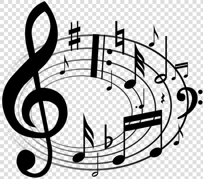 Transparent Choir Clipart Black And White   Music Clipart  HD Png DownloadTransparent PNG