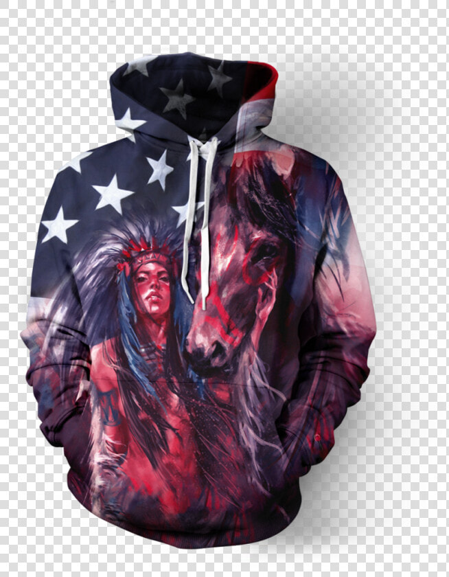Native American Patriot Hoodie Nvd1299 Class Lazyload   Hoodie  HD Png DownloadTransparent PNG