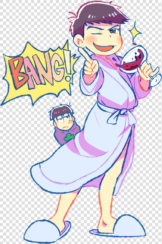 Ichimatsu  Osomatsu san  And Karamatsu Image   Osomatsu San Karamatsu Rpg  HD Png DownloadTransparent PNG