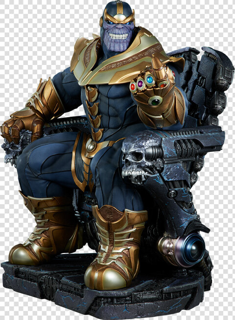 Marvel Maquette Thanos On Throne  HD Png DownloadTransparent PNG