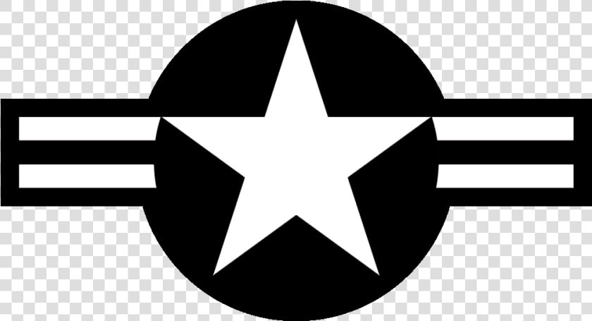 Roundel Of The Usa Military Symbol Decal Sticker   Us Air Force Logo 1950s  HD Png DownloadTransparent PNG