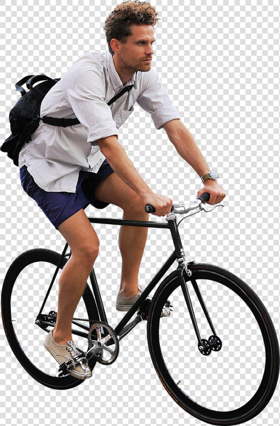 On His Bike Png Image   Riding A Bike Png  Transparent PngTransparent PNG