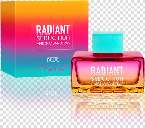 Transparent Antonio Banderas Png   Blue Seduction Radiant Woman 100 Ml Edt Spray  Png DownloadTransparent PNG