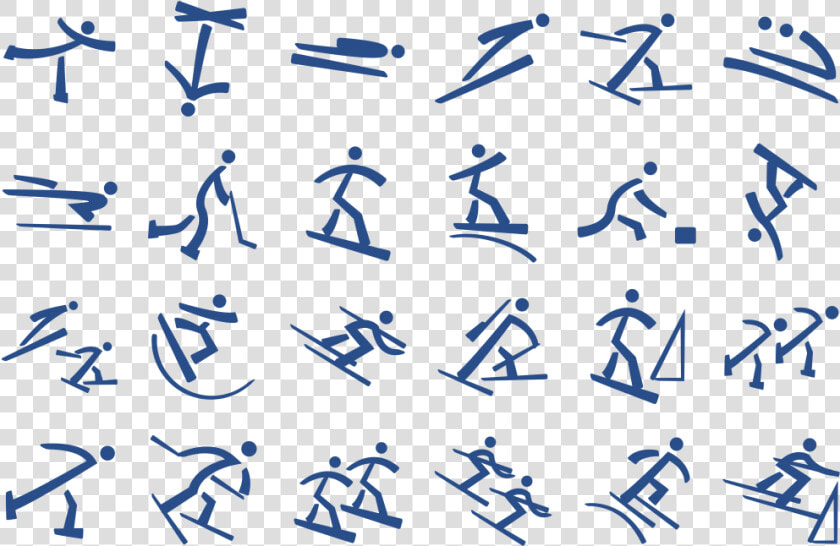 Pictogram Olympic Winter  HD Png DownloadTransparent PNG