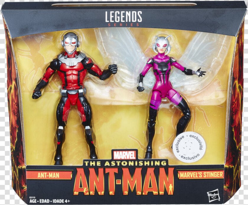 Ant man And Stinger   Ant Man Marvel Legends Two Pack  HD Png DownloadTransparent PNG