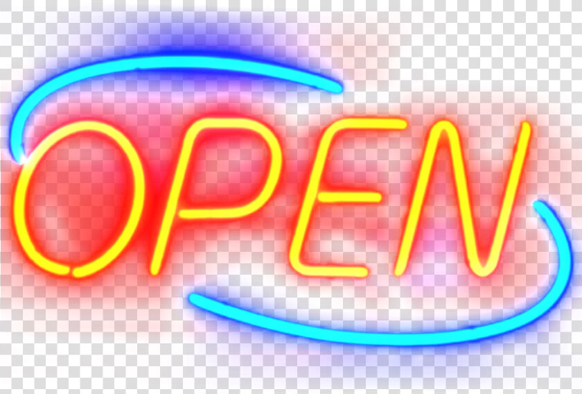 Neon Png   Png Download   Open Neon Sign Png  Transparent PngTransparent PNG
