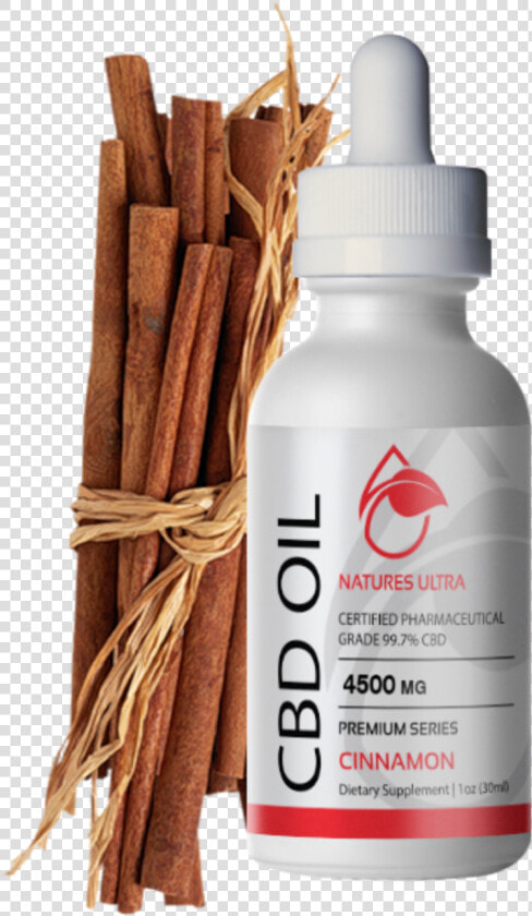Cinnamon Cbd Oil  Premium Series By Nature S Ultra   Nature  39 s Ultra Transparent  HD Png DownloadTransparent PNG