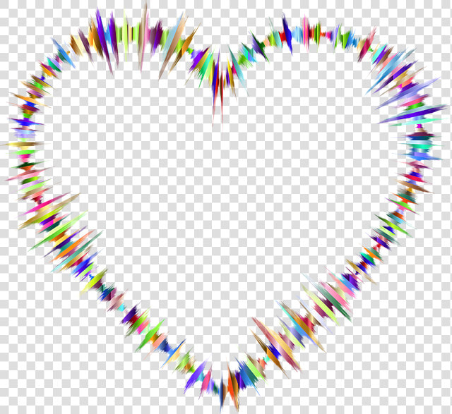 Music  Wave  Sound  Abstract  Art  Audio  Aural  Ear   Sound Wave With Heart  HD Png DownloadTransparent PNG