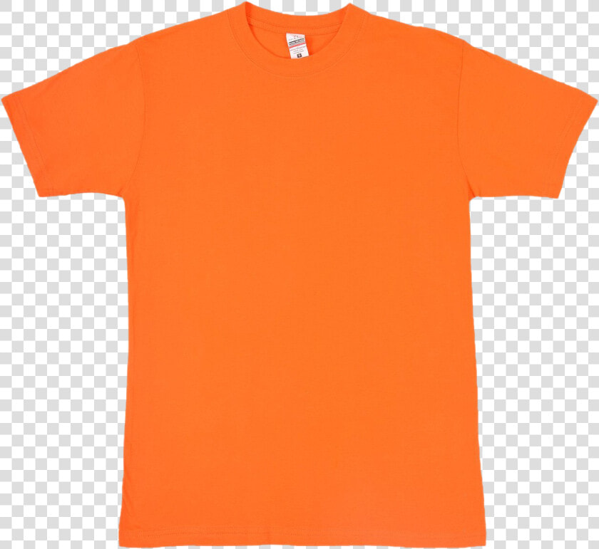 Plain Orange T shirt Png Image   Active Shirt  Transparent PngTransparent PNG